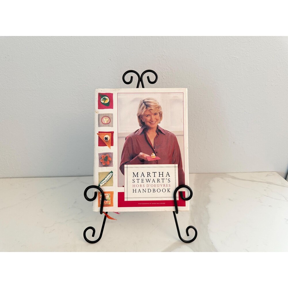 Vintage Martha Stewarts Hors D'Oeuvres Handbook 1999 1st Edition Book Recipes